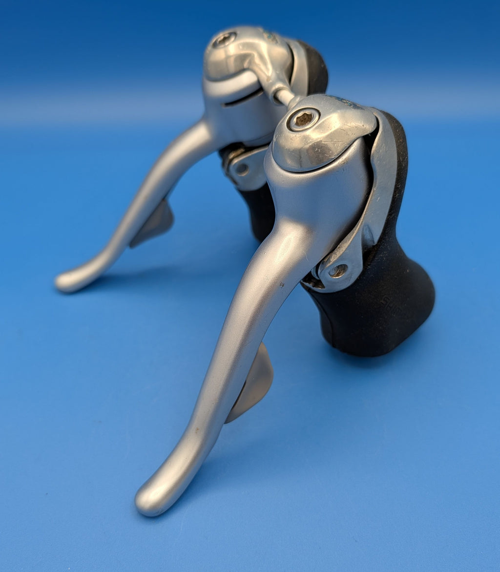 Shimano RSX ST-A410 STI 3x7 – Leviers de vitesse – Paire reconditionnée – Bon état