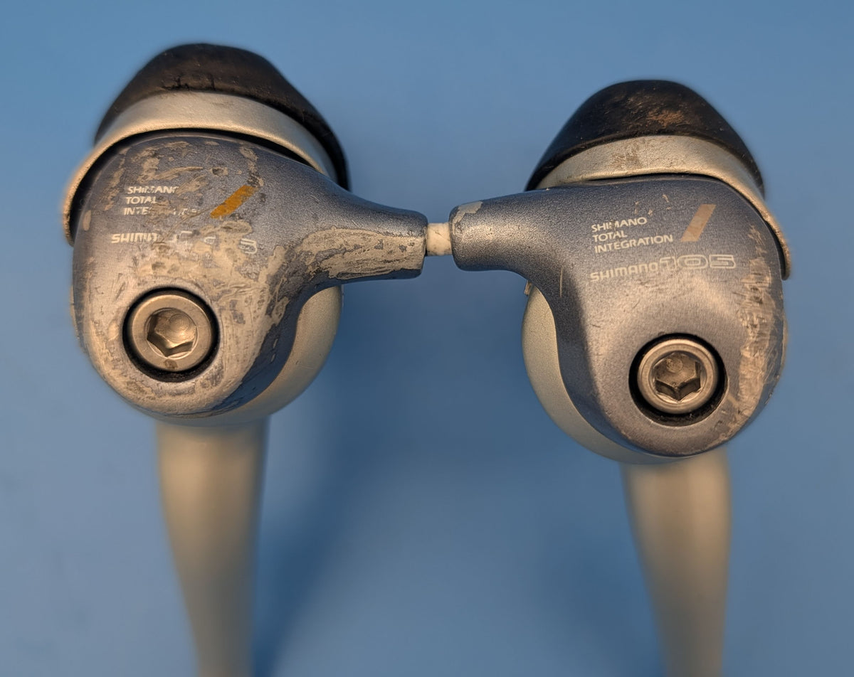 Shimano 105 ST-1055 STI 3x8 – Leviers de frein et vitesses route vintage #1