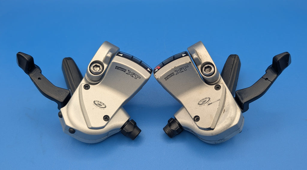 Shimano Deore XT SL-M750 3x9 – Leviers de vitesses VTT vintage