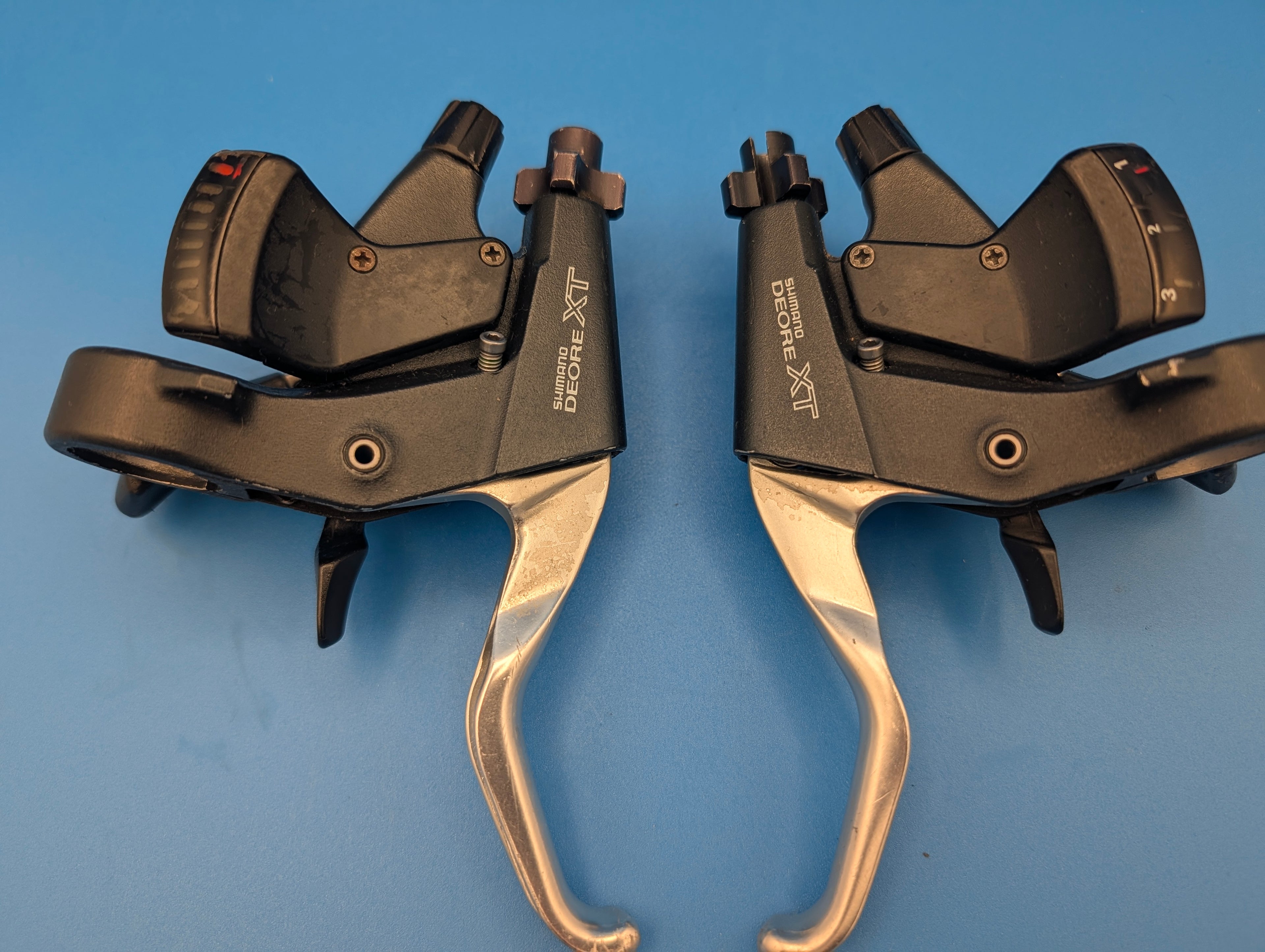 Shimano Deore XT ST-M739 3x8 – Leviers de frein et vitesses VTT vintage #2