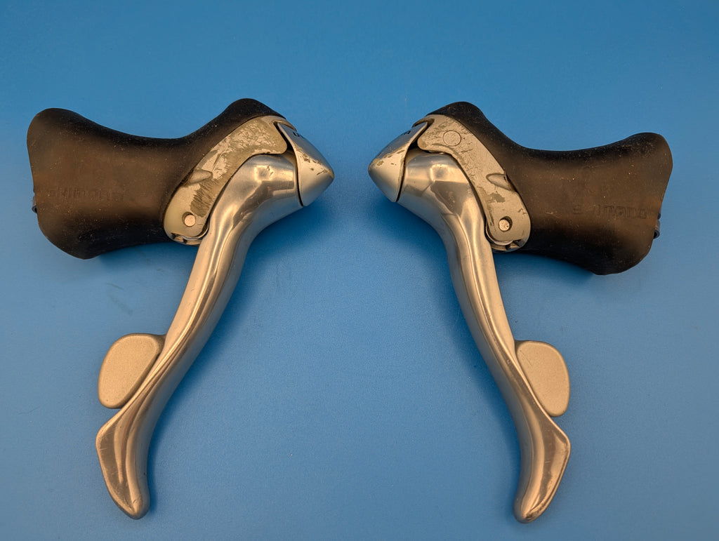 Shimano Ultegra ST-6500 STI 2x9 – Leviers de frein et vitesses route vintage