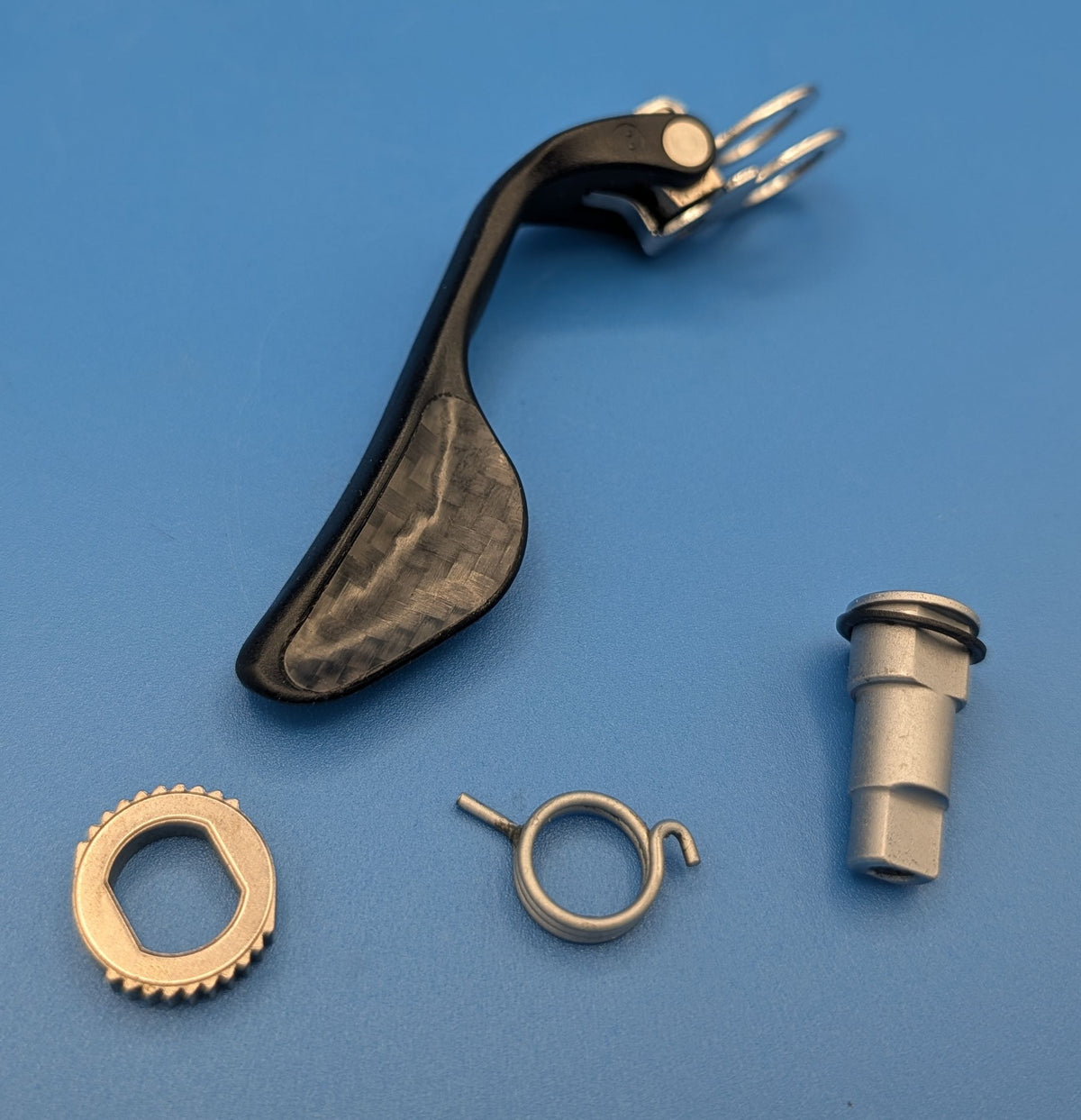 Campagnolo Record Ultra – Levier de changement gauche 3 vitesses – Pièces d’origine