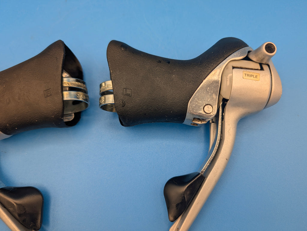 Shimano RSX ST-A416 / ST-A417 STI 3x8 – Leviers de frein et vitesses – Paire reconditionnée