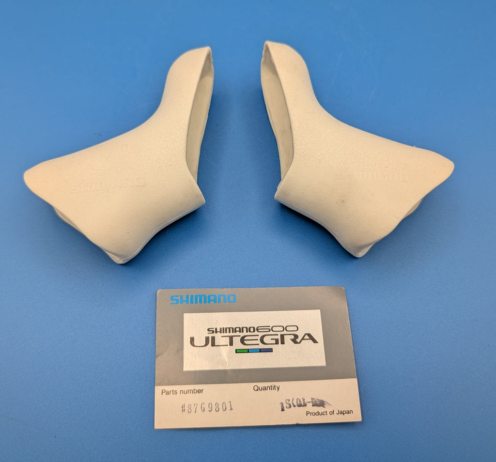 Shimano 600 Ultegra ST-6400 – Cocottes blanches NOS d’origine – Paire