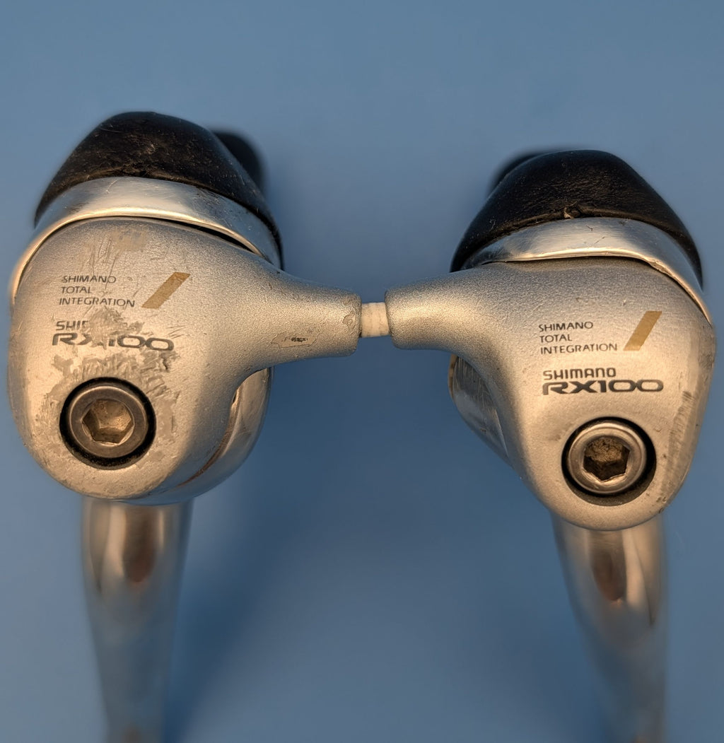 Shimano RX100 ST-A550 STI 2x8 – Leviers de frein et vitesses route vintage