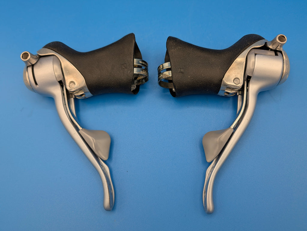 Shimano RSX ST-A410 STI 3x7 – Leviers de vitesse – Paire reconditionnée – Bon état