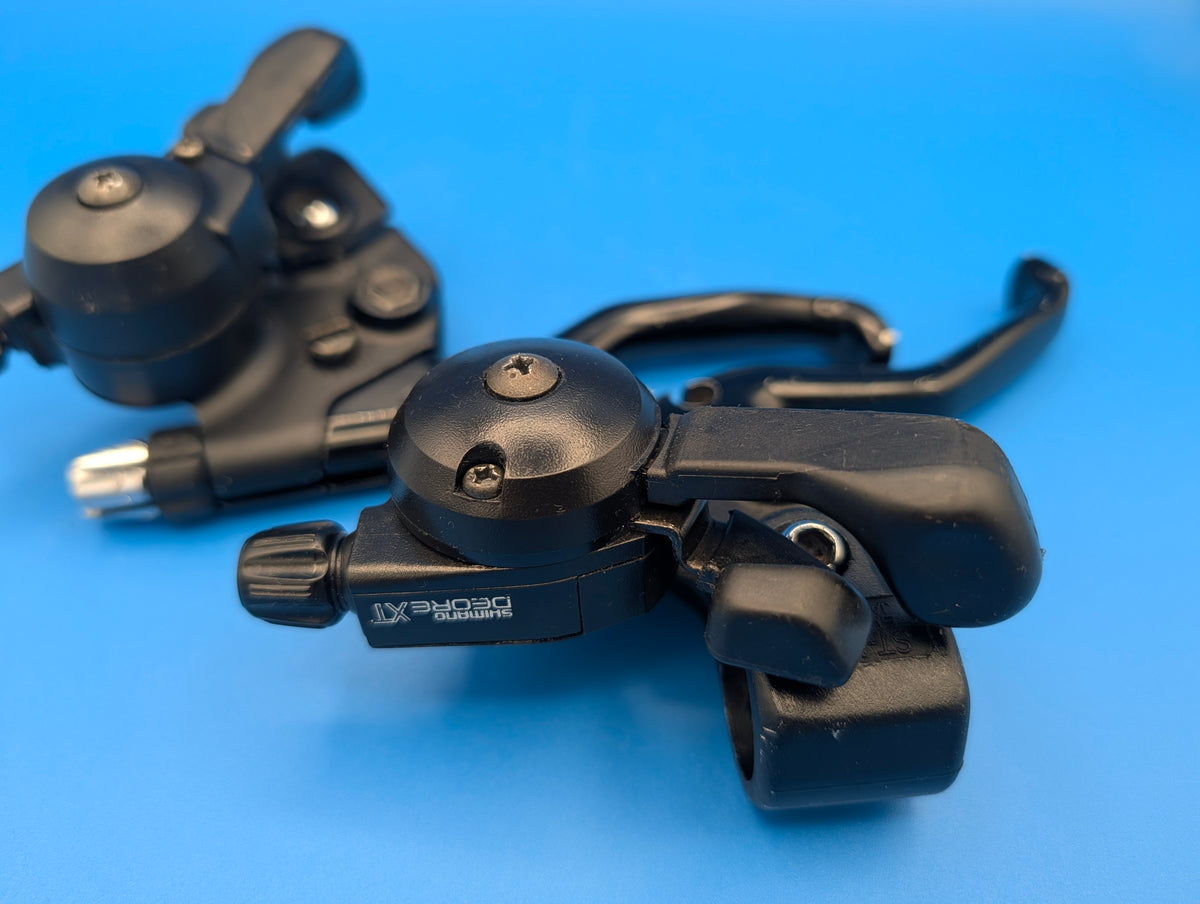 Shimano Deore XT ST-M091 3x7 – Leviers de frein et vitesses VTT vintage