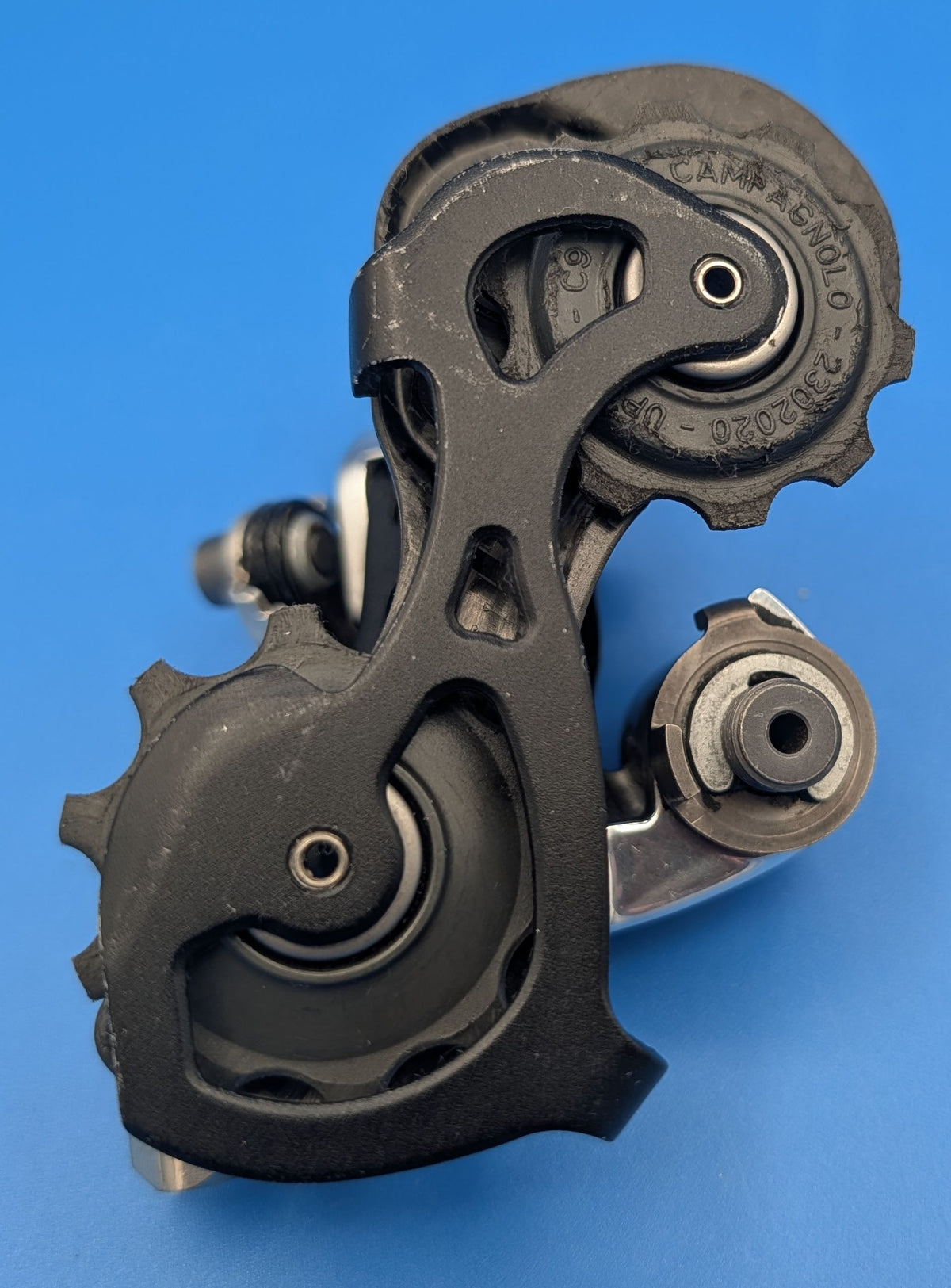 Campagnolo Record Titanium – Dérailleur arrière 9 vitesses – Carbone / Titane