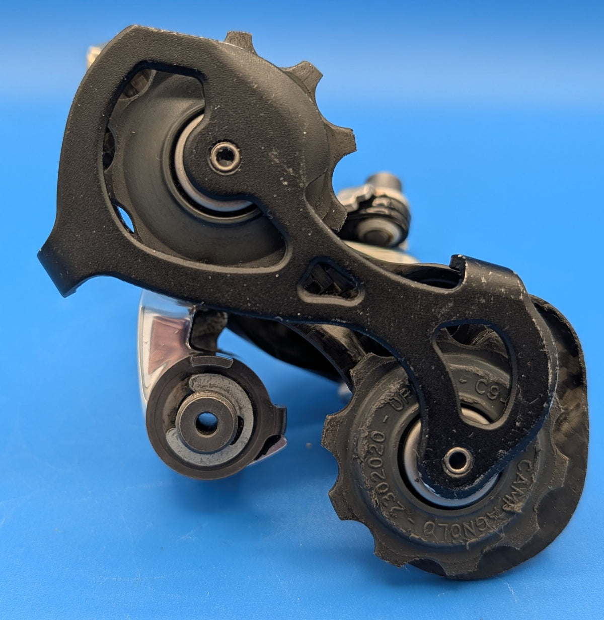 Campagnolo Record Titanium – Dérailleur arrière 9 vitesses – Carbone / Titane