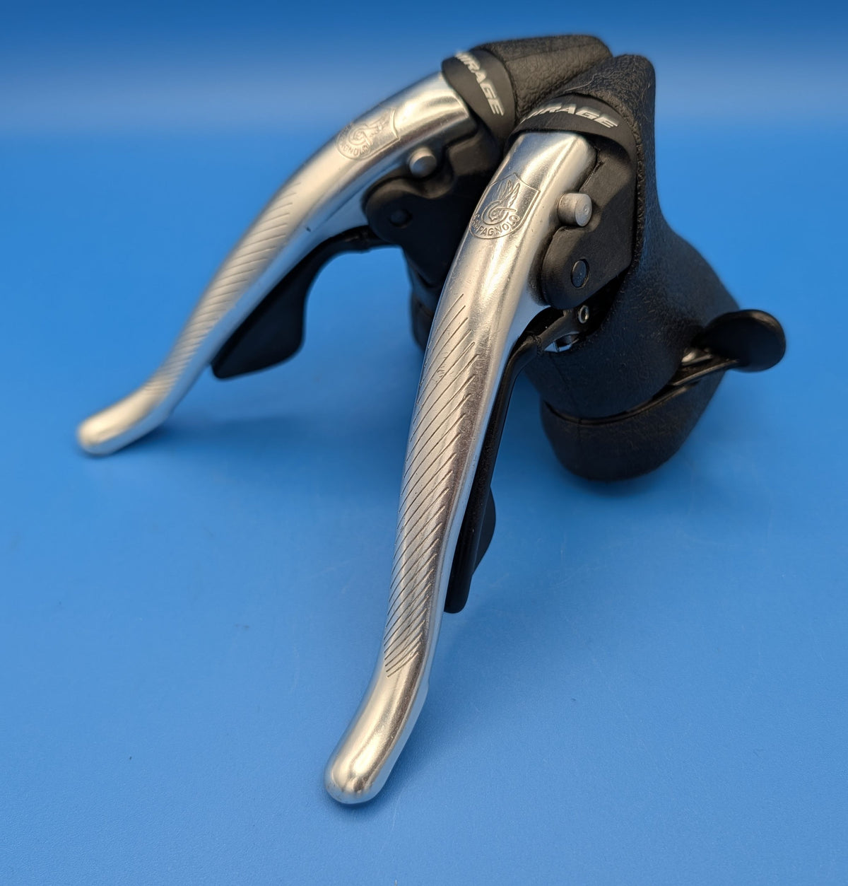 Campagnolo Mirage Ergopower 3x8 – Leviers de frein et vitesses route vintage