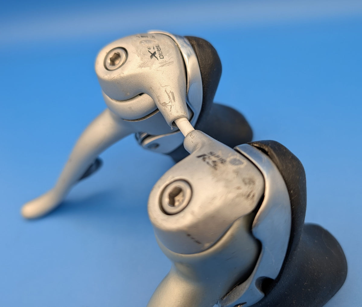 Shimano RSX ST-A416 / ST-A417 STI 3x8 – Leviers de frein et vitesses – Paire Réparé
