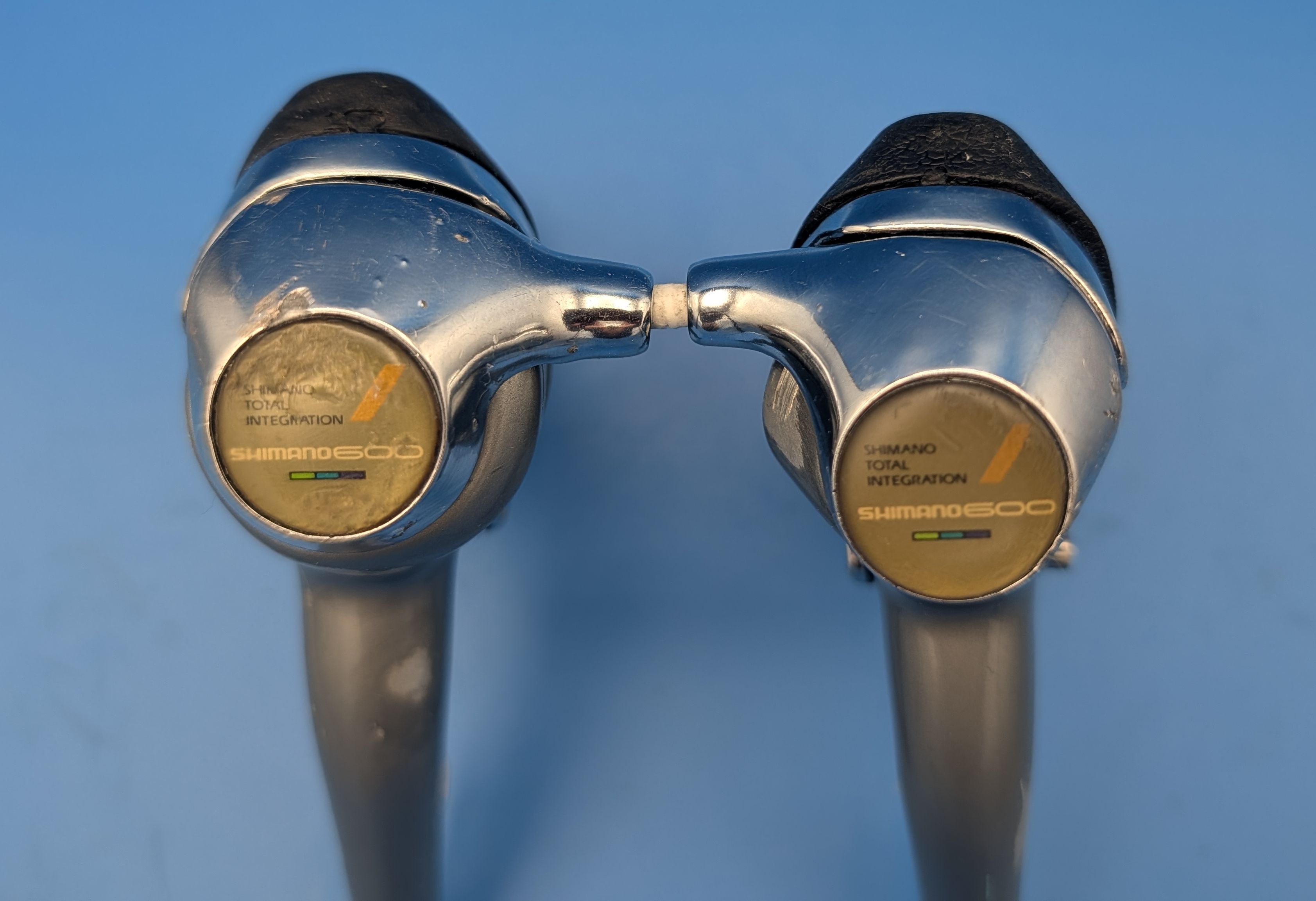 Shimano 600 Tricolore ST-6400 STI 2x8 – Leviers de frein et vitesses route vintage #5