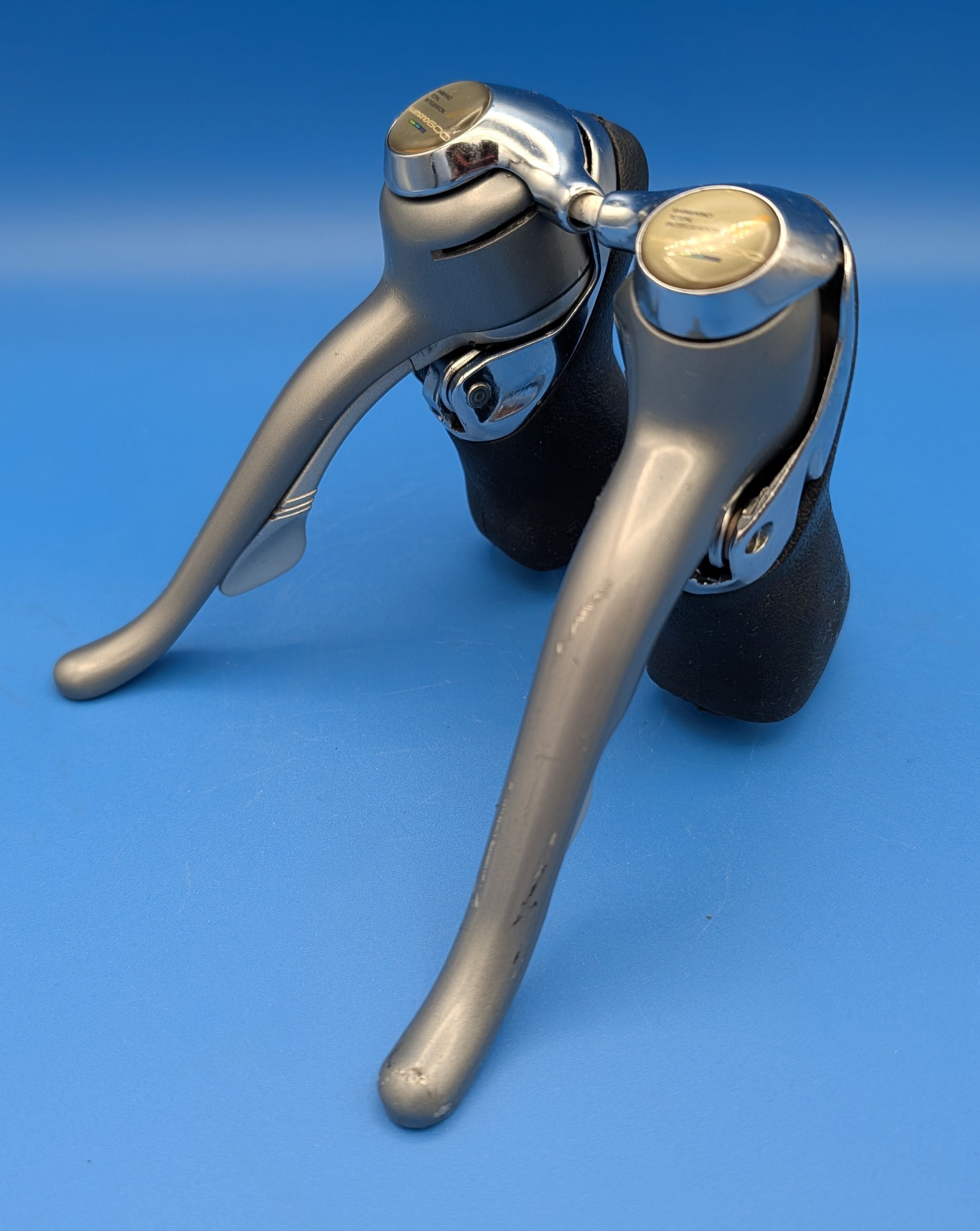 Shimano 600 Tricolore ST-6400 STI 2x8 – Vintage Rennrad Brems- und Schalthebel #2