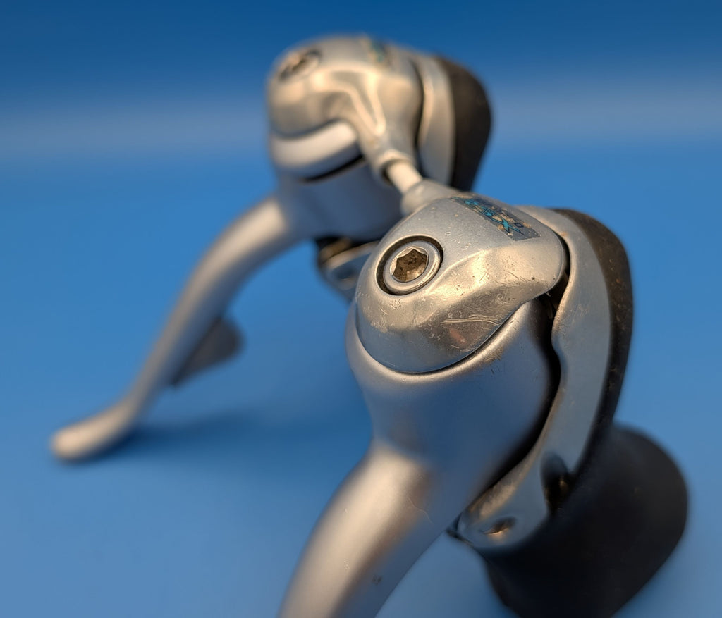 Shimano RSX ST-A410 STI 3x7 – Leviers de vitesse – Paire reconditionnée – Bon état