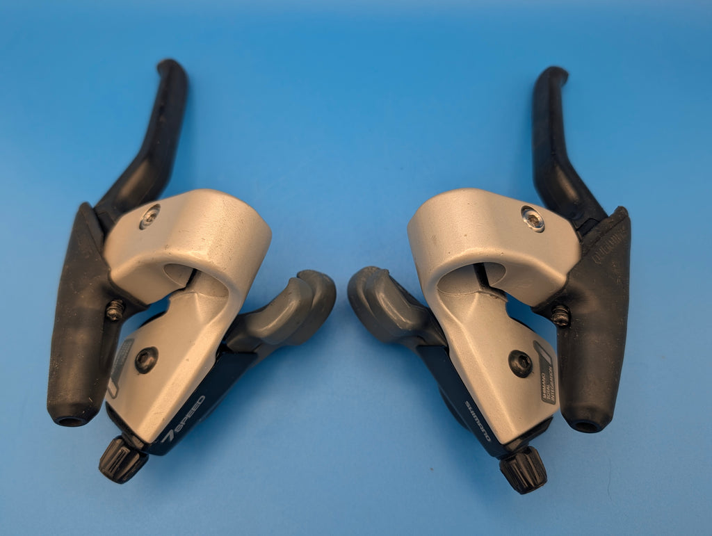 Shimano Exage 300 ST-M059 3x7 – Leviers de frein et vitesses VTT vintage