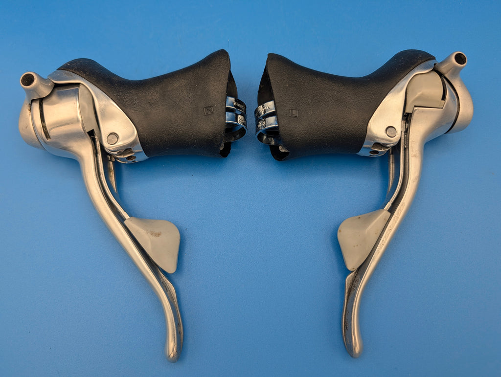 Shimano RX100 ST-A550 STI 2x8 – Leviers de frein et vitesses route vintage