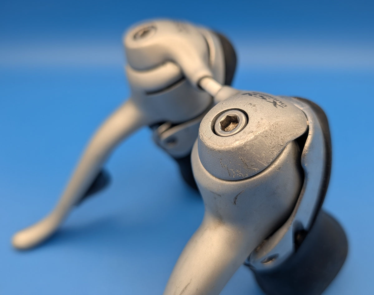 Shimano RSX ST-A416 / ST-A417 STI 3x8 – Leviers de frein et vitesses – Paire reconditionnée