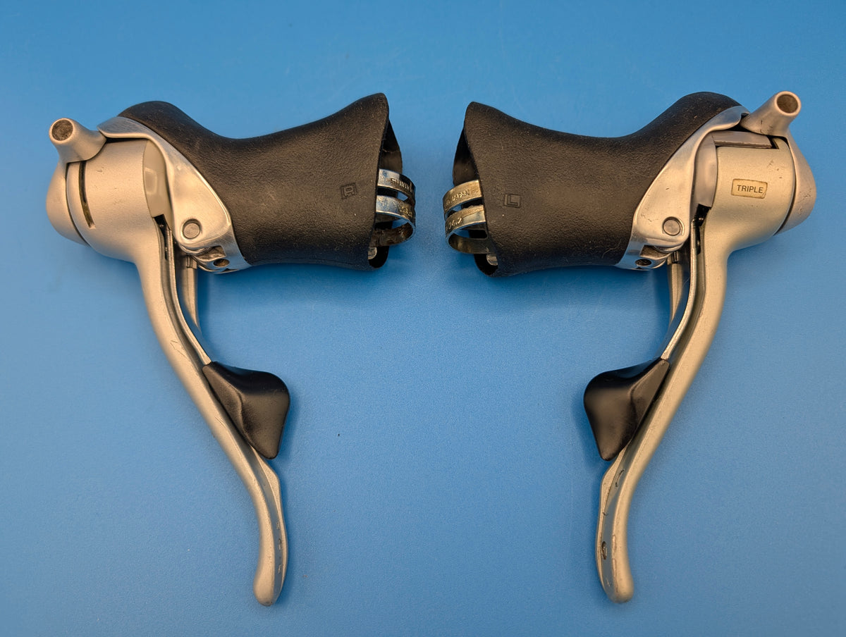 Shimano RSX ST-A416 / ST-A417 STI 3x8 – Leviers de frein et vitesses – Paire Réparé