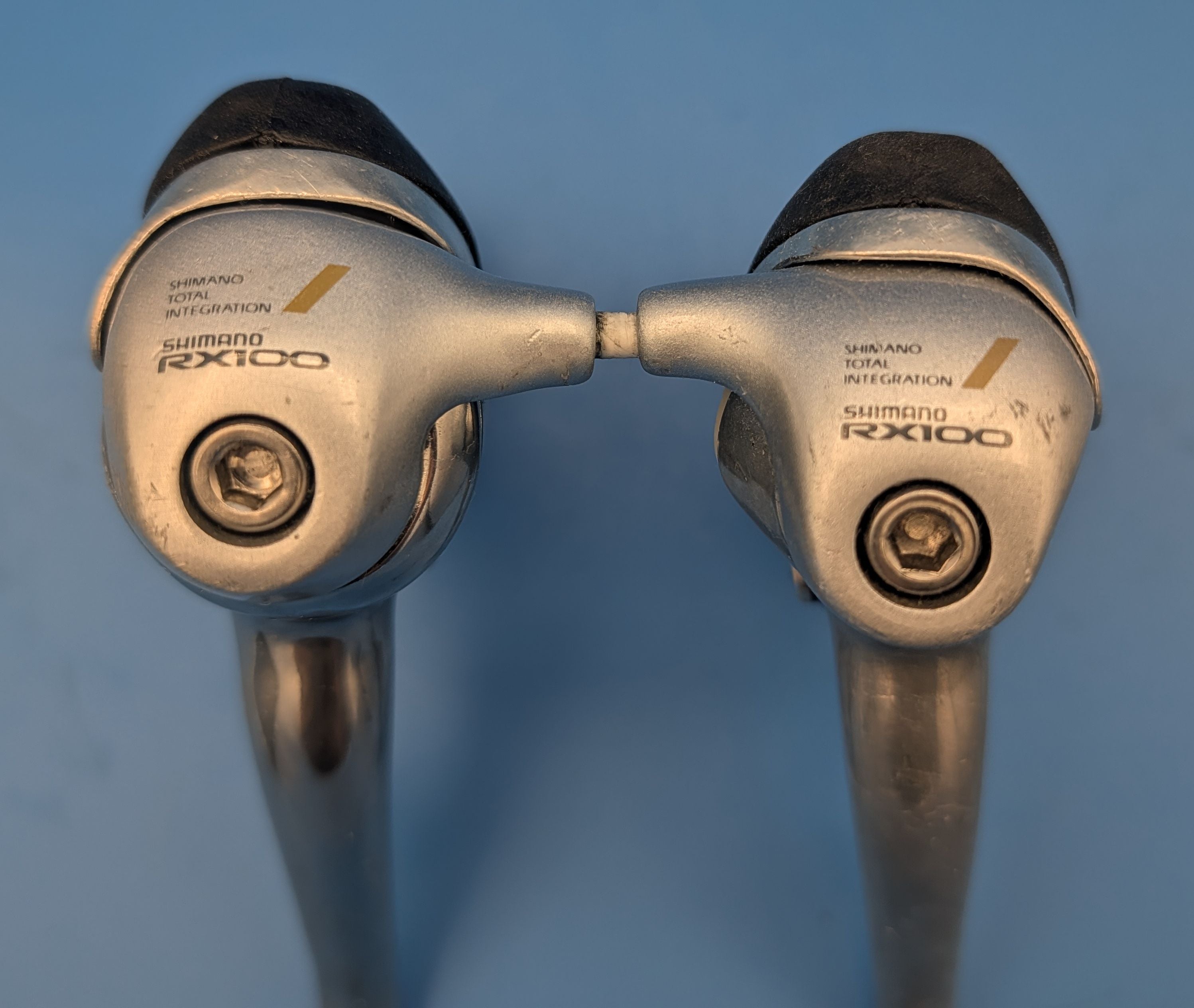 Shimano RX100 ST-A550 STI 2x8 – Leviers de frein et vitesses route vintage #2