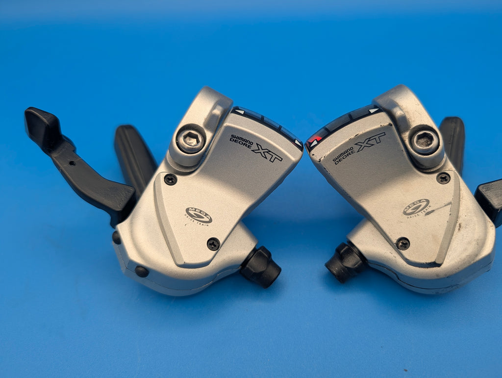 Shimano Deore XT SL-M750 3x9 – Leviers de vitesses VTT vintage
