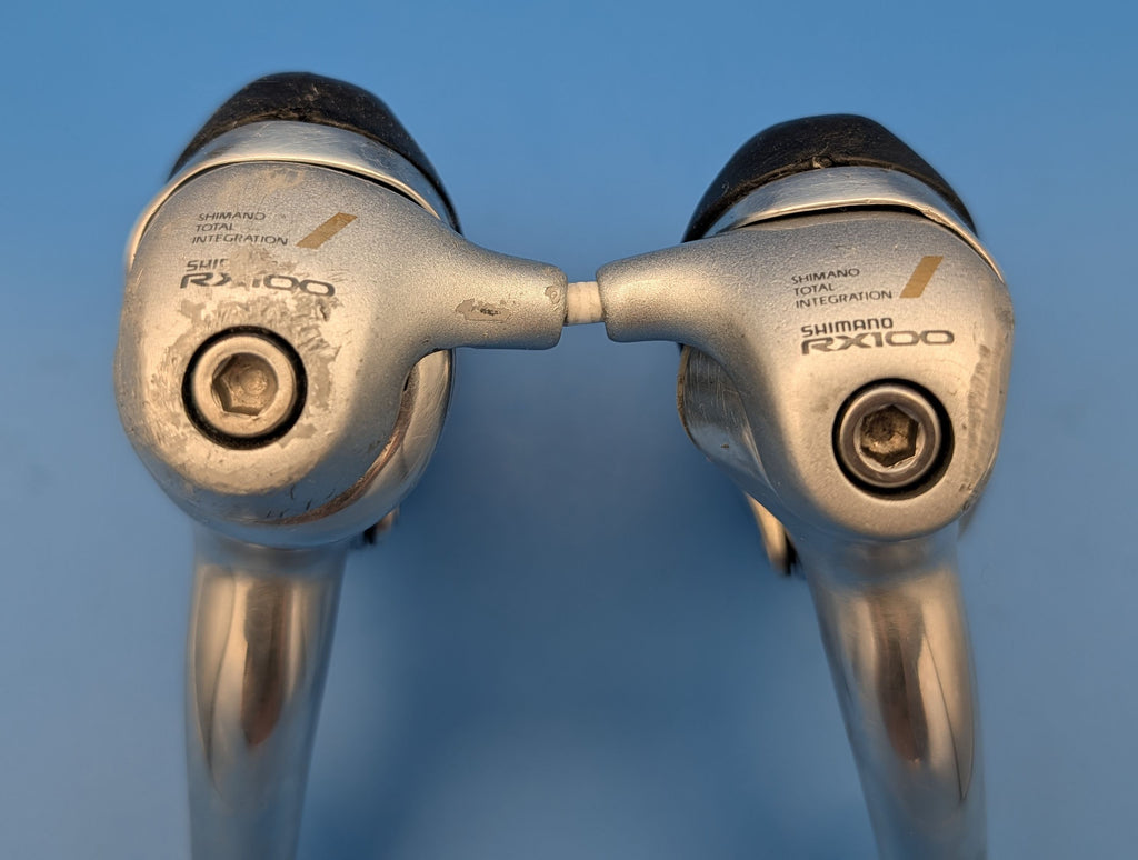Shimano RX100 ST-A550 STI 2x8 – Leviers de frein et vitesses route vintage