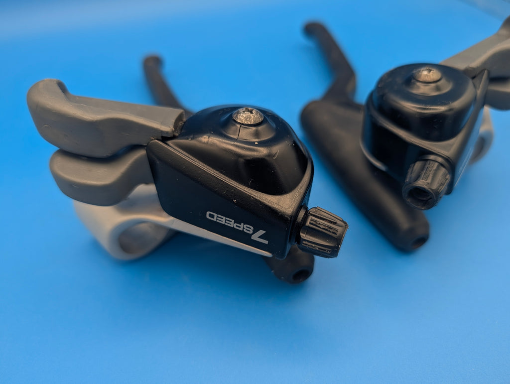 Shimano Exage 300 ST-M059 3x7 – Leviers de frein et vitesses VTT vintage